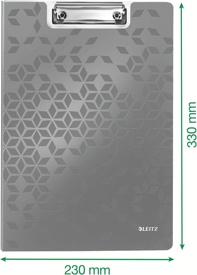 LEITZ Wow A4 Clip Folder Pink - Image 4