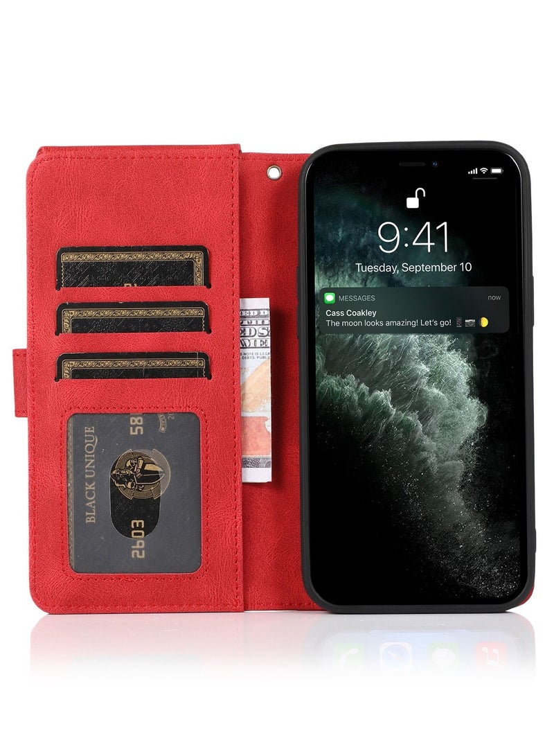 Suteni Flip Cover Protective Leather Case for iPhone - Image 4