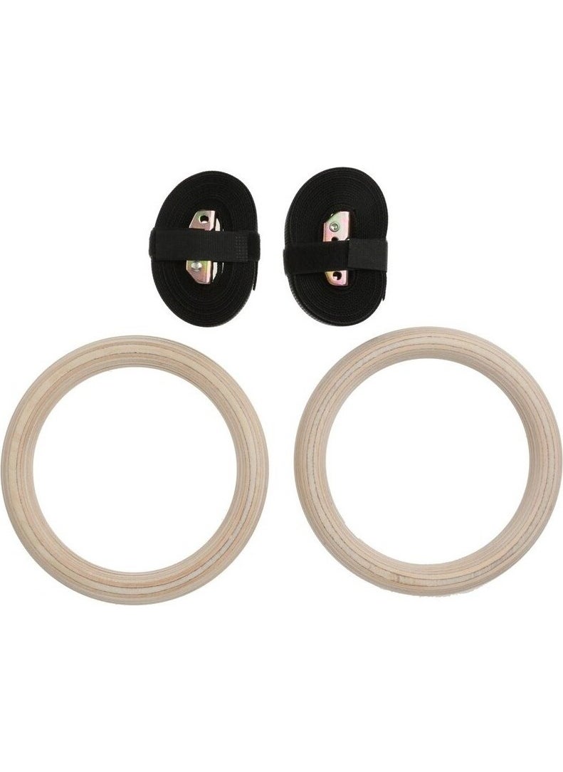 CK Spor ts Crossfit-Gymnastics Ring Wooden Gymnastics Ring Cks-94  - Image 3