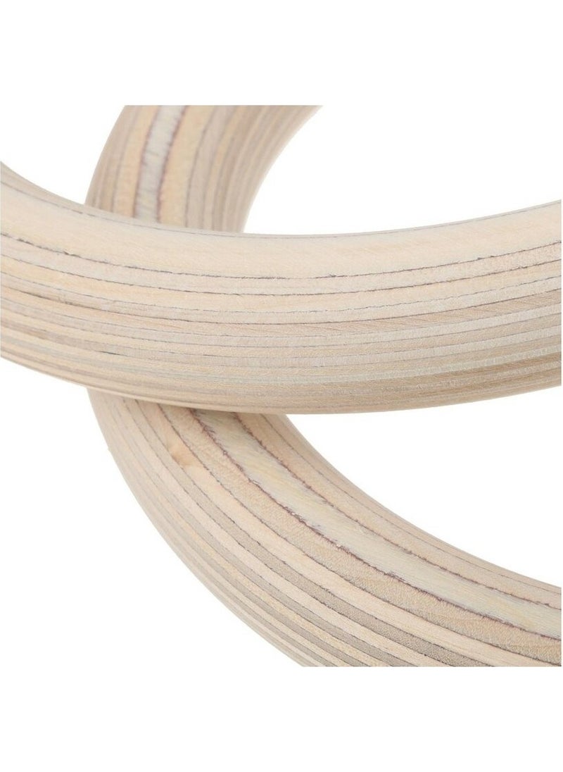 CK Spor ts Crossfit-Gymnastics Ring Wooden Gymnastics Ring Cks-94  - Image 2