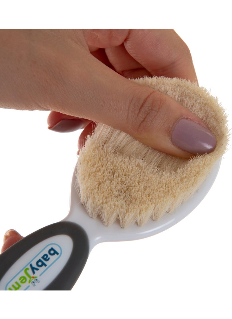 Baby Jem Babyjem Natural Bristle Brush Comb Set 519  - Image 5