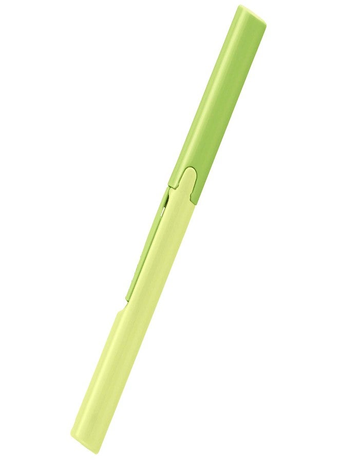 Plus Pen Style Non Stick Compact TSA Twiggy Scissors with Cover Green - Image 2