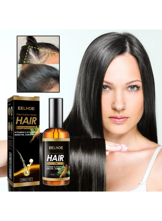 EELHOE Plant Extract Series Hair Growth Oil, Ginger Essential Oil Hair Growth, for Hair Loss, Hair Grow Thicker And Longer, Fast Hair Growth 30ml - Image 1