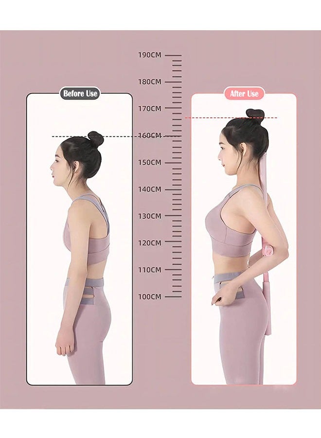 ZCM-HAPPY Back Straightener Posture Corrector, Yoga Sticks Stretching Tool for Posture, Humpback Correction Sticks Stretching Tool  - Image 2
