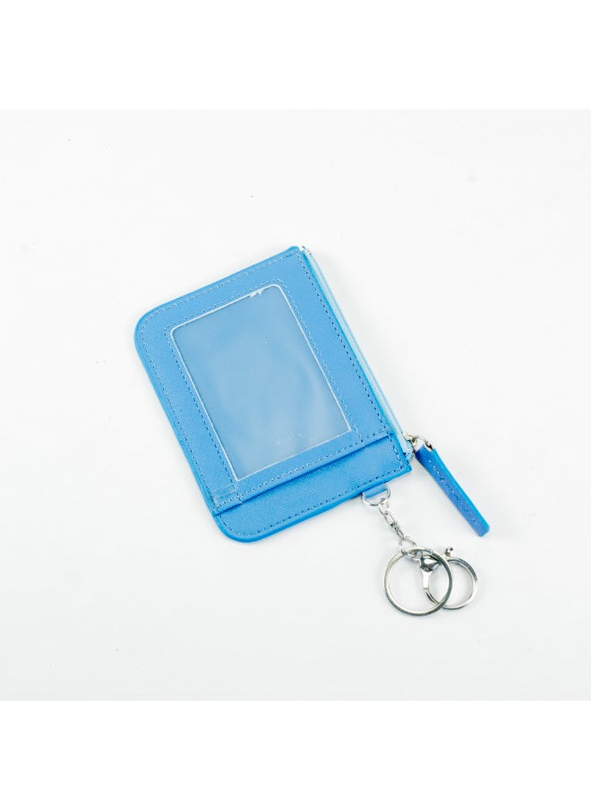 Generic Stitch Wallet with a Pocket for Card and Zipped Pocket for Money  - Image 2