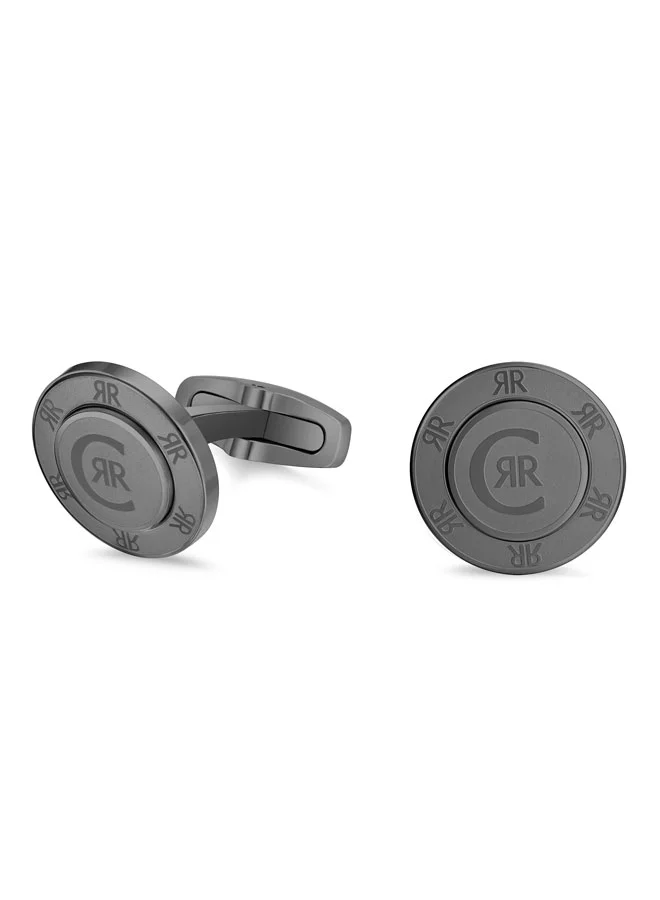 شيروتي 1881 Fausto Grey Cufflinks