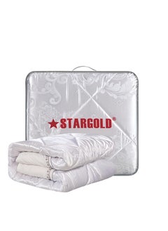 Stargold Comforter Set Extra Soft Lace Jacquard Comforter King Size Microfiber Printed 8 Pieces Set  - Image 5