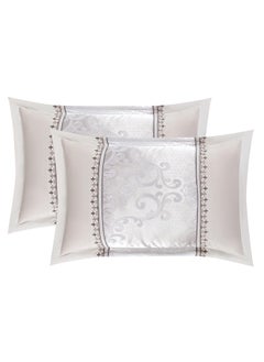Stargold Comforter Set Extra Soft Lace Jacquard Comforter King Size Microfiber Printed 8 Pieces Set  - Image 3