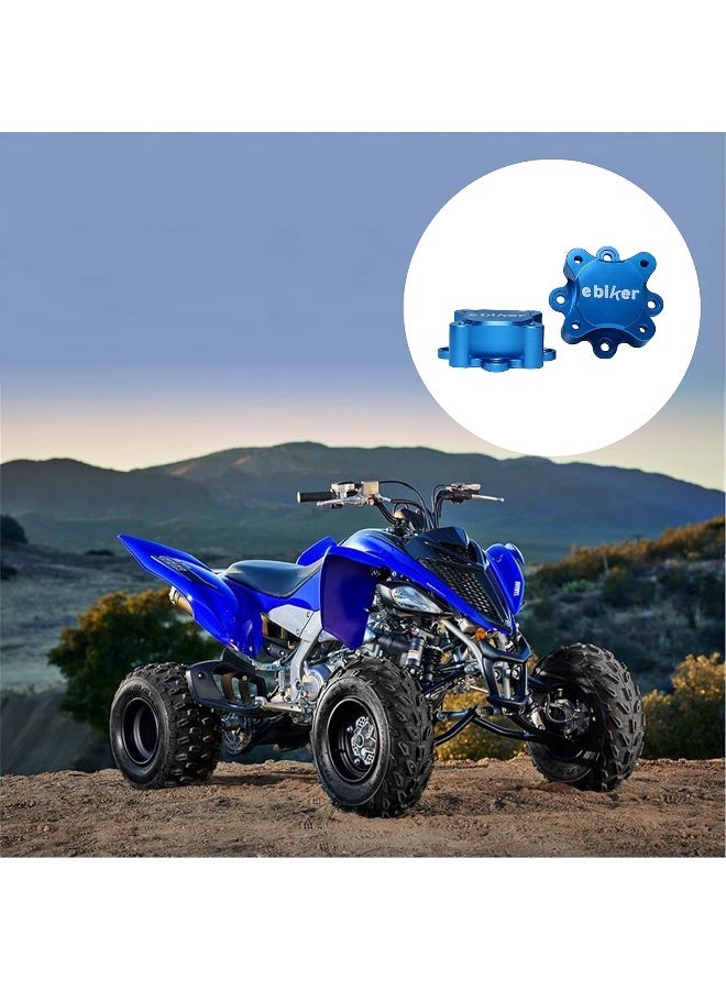 Ebiker 2 PCS Gloss Blue Front Wheel Hub Centric Spacers - Image 2