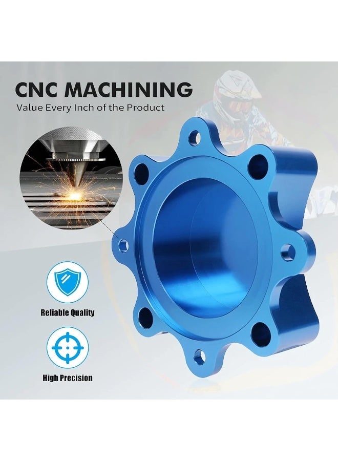 Ebiker 2 PCS Gloss Blue Front Wheel Hub Centric Spacers - Image 4