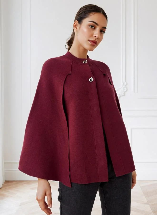 Iconic Iconic Relaxed Fit Cape Top