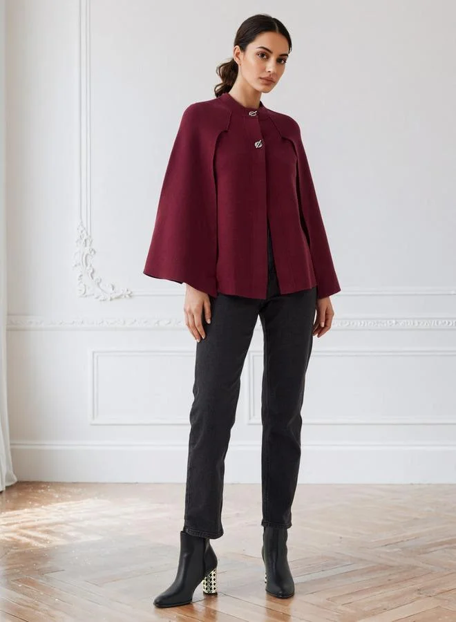 Iconic Iconic Relaxed Fit Cape Top