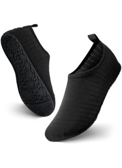 JOTO Barefoot Quick-Dry Water Shoes for Men, Women & Kids – Slip-On Aqua Socks for Swimming, Snorkeling, Surfing, Kayaking, Beach, Yoga & Water Sports - 38/39 EU  - Image 1
