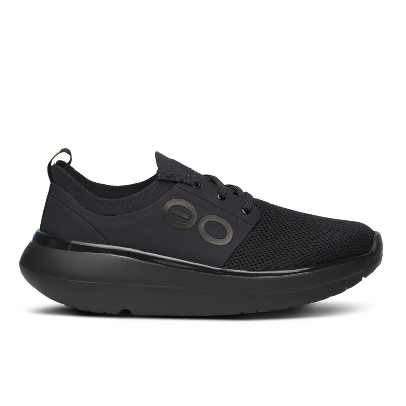 OOFOS OOmy Stride Recovery Shoe, Black - Womenâ€™s Size 7 - Image 4
