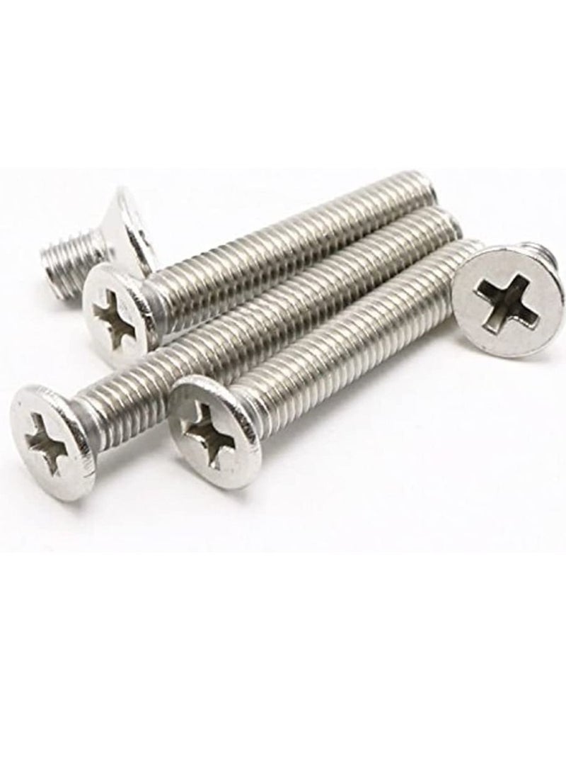 RACO Machine Screws/Bolts Stainless Steel Round Head Phillips Screws Muliti Purpose Use (5, 3.5x50mm) - Image 1