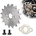MTATCN 420 16T Front Sprocket 17MM Motorcycle Sprocket for Baja DR50 DR70 DR90 SDG SSR 50cc 70cc 110cc 125cc 140cc 160cc TaoTao Roketa Coolster Sunl Lifan Chinese ATV Quad Dirt Bike - Image 2
