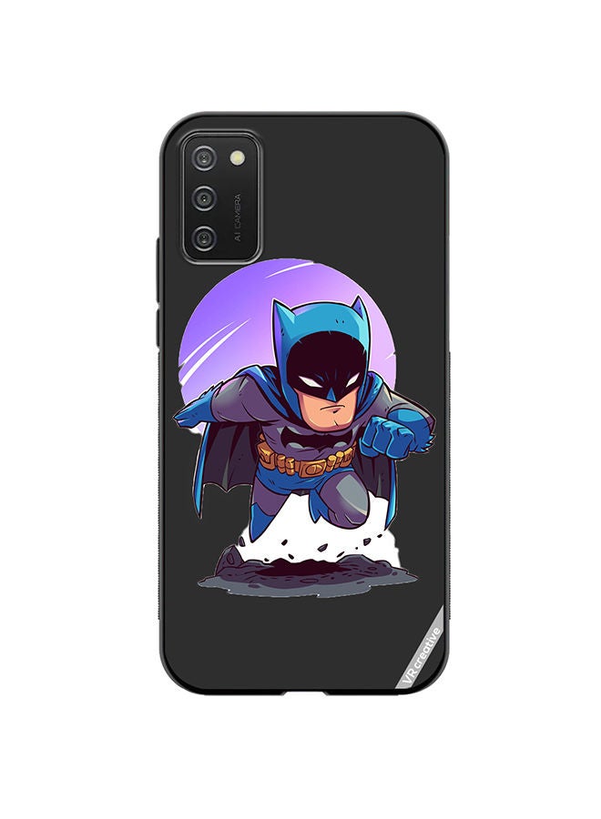 VR CREATIVE Protective Case Cover For Samsung Galaxy A02s Desugb Superhero Batman Design Multicolour - Image 1