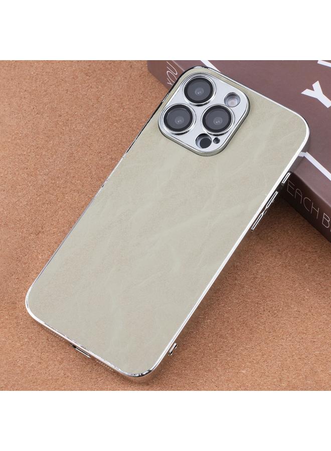 Zaboon Case For iPhone 13 Pro Electroplating Snowflake PC Hybrid TPU Phone Case - Image 1