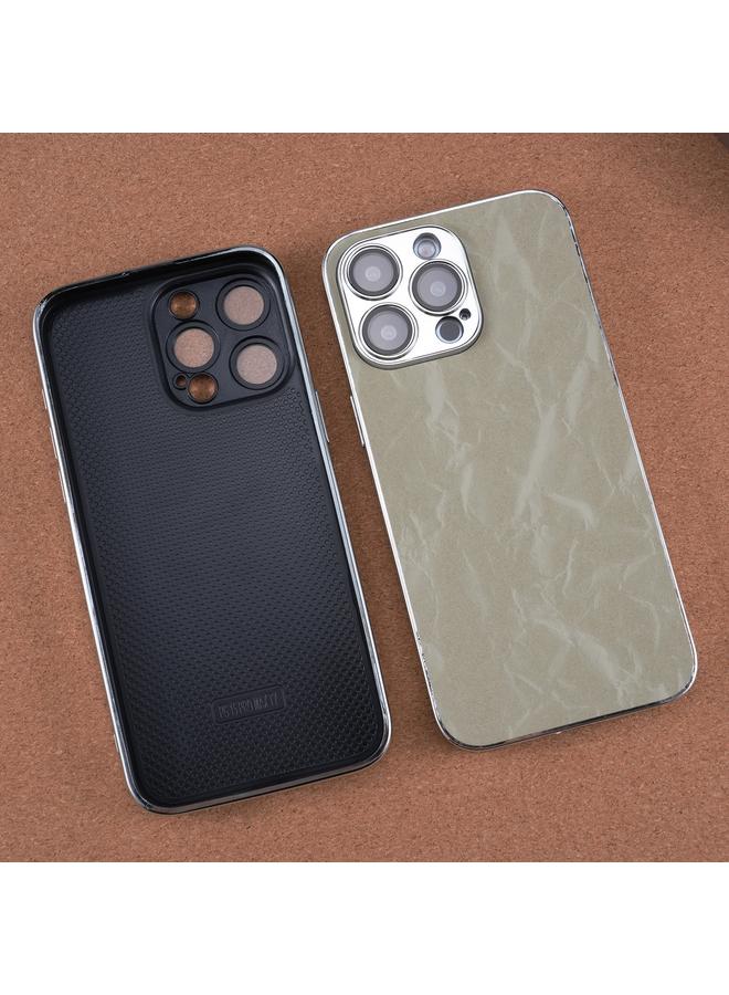 Zaboon Case For iPhone 13 Pro Electroplating Snowflake PC Hybrid TPU Phone Case - Image 3