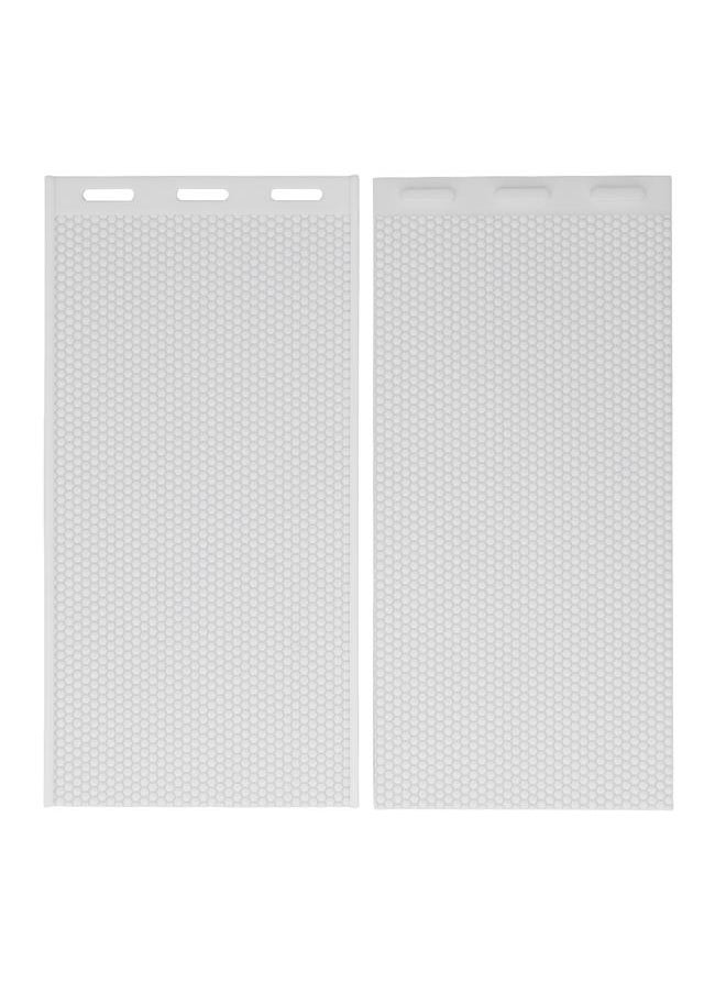 Thoraya 2 Pcs Silicone Beeswax Mold 5.4mm for Beeswax Foundation Sheets Press Embosser Machine  - Image 1
