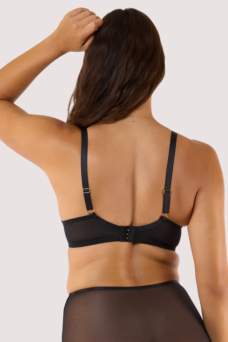 كيلوبايت Playful Promises Octopus Embroidery Plunge Bra