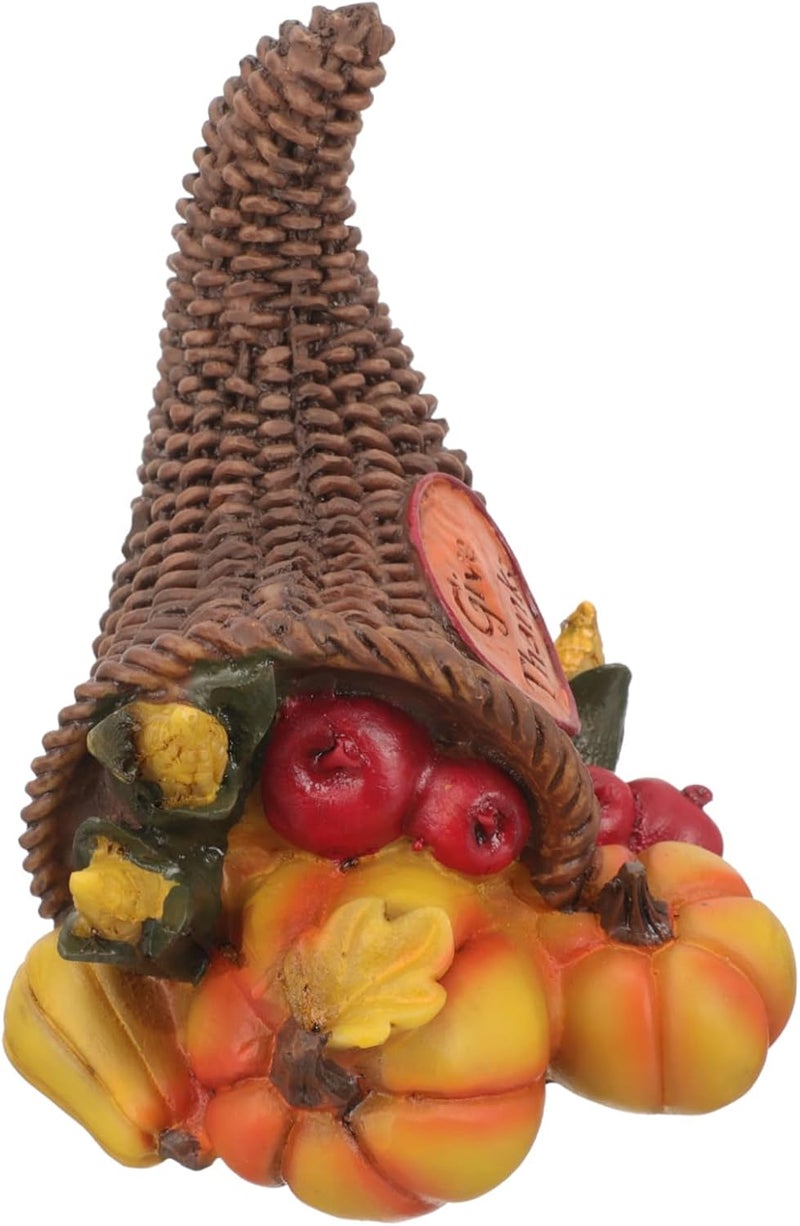 Kichvoe Harvest Festival Decor Handmade Faux Pumpkin Fruit in Basket for Thanksgiving Table Centerpiece Versatile Adornment for Home and Outdoor Celebrations - Image 1