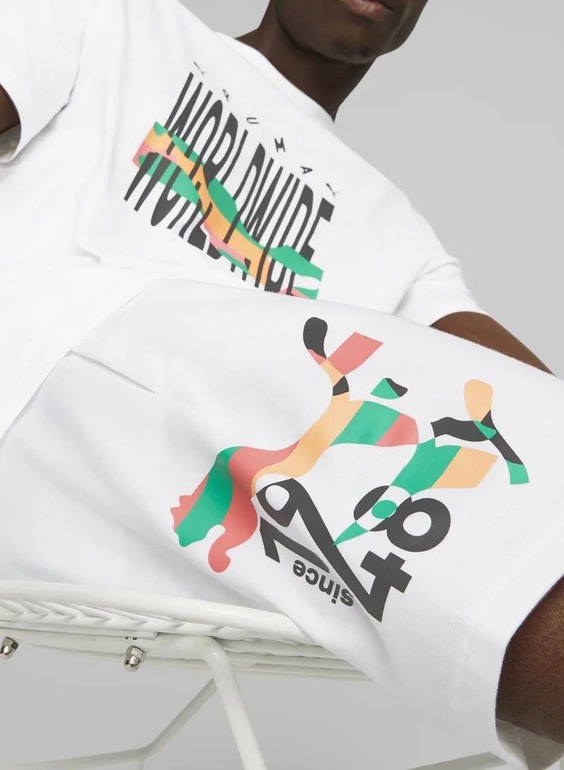 PUMA 8" Worldwide Shorts