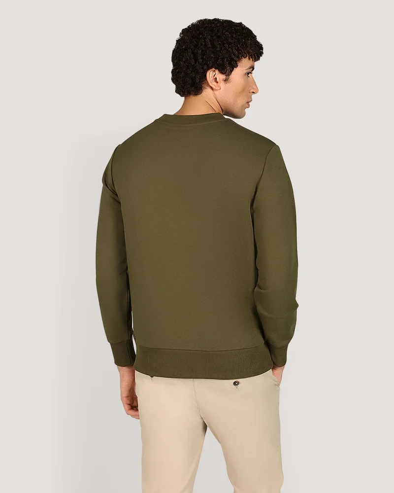 GANT  Regular Tonal Shield Crew Neck Sweatshirt for Men | Best Price UAE