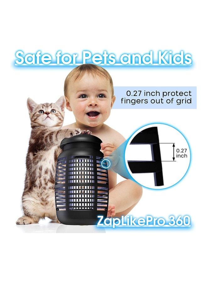 Effective Electric Mosquito Zappers black - Image 2
