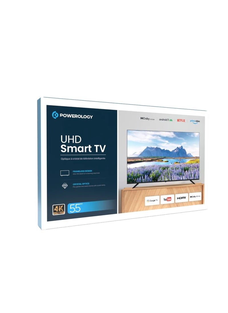 Powerology - 4K UHD 55-inch Smart TV - Image 1