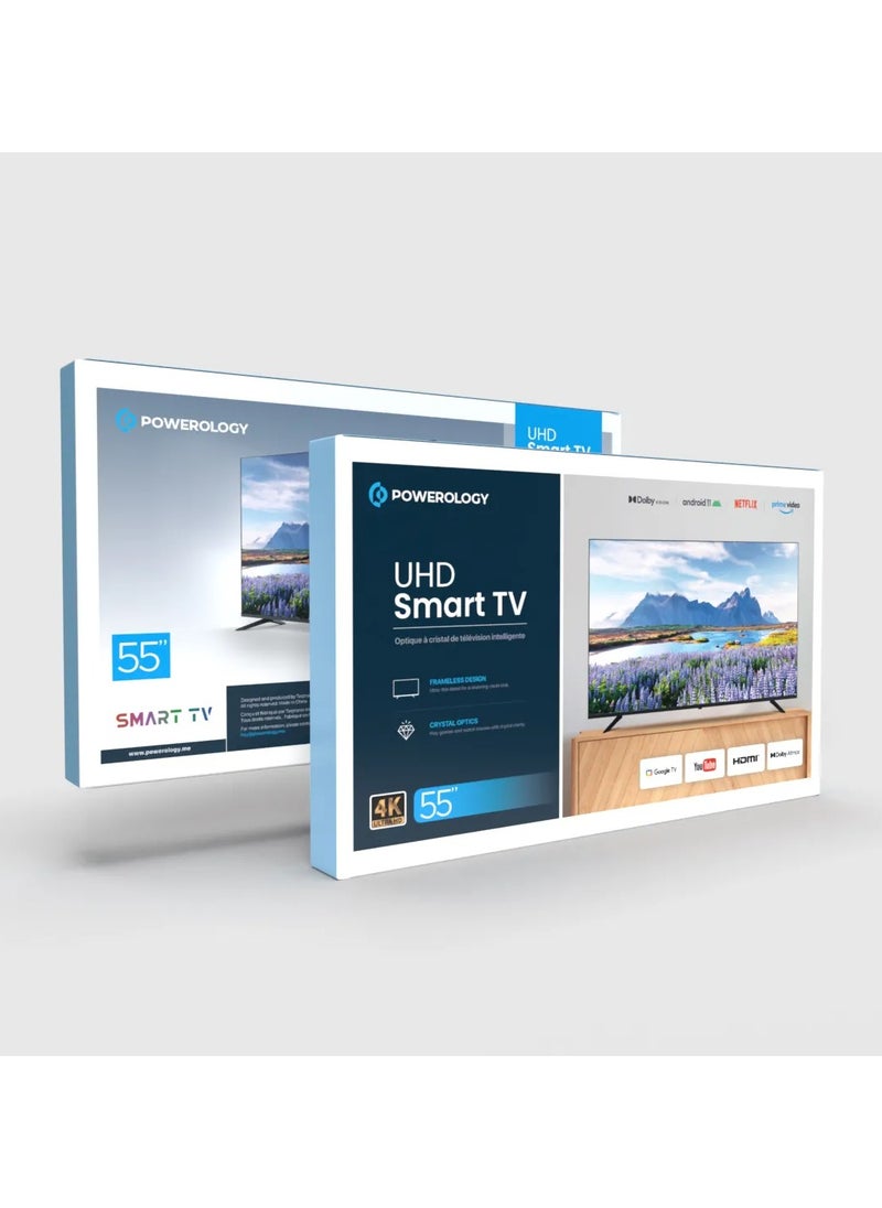 Powerology - 4K UHD 55-inch Smart TV - Image 1