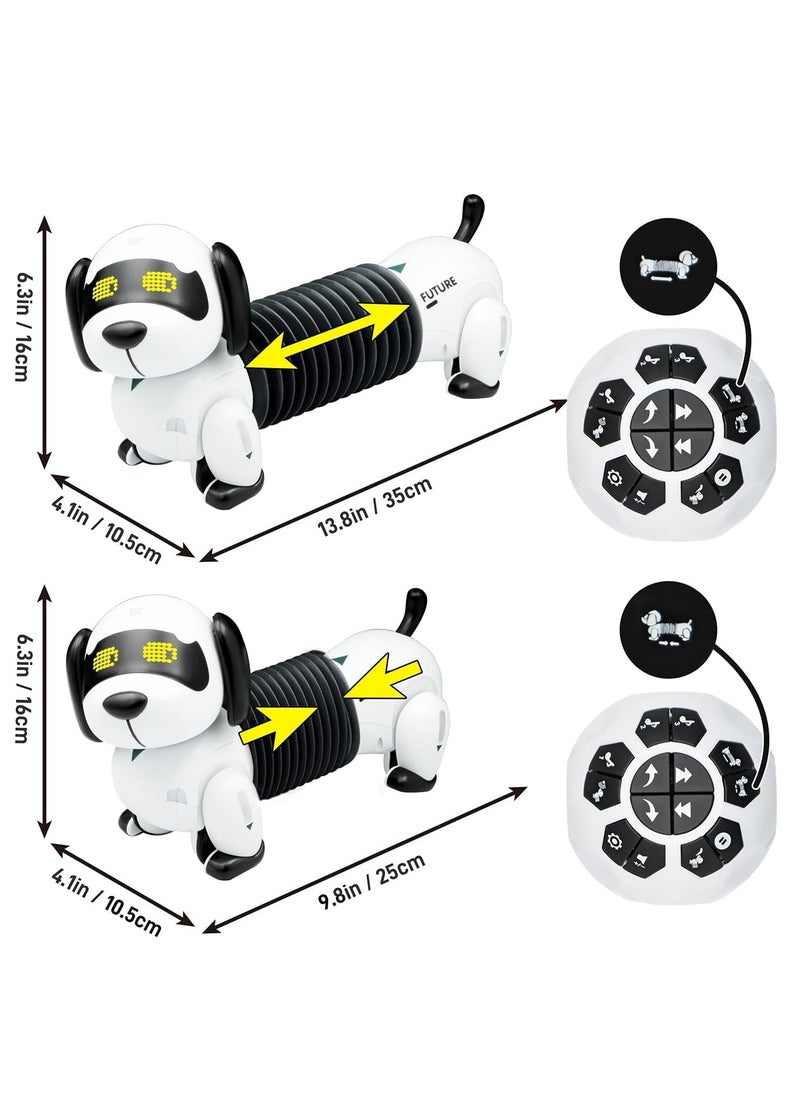 KASTWAVE Robot Dog Remote Control Dachshund Dog Toy RC Interactive Smart Robotic Puppy Walking, Dancing, Following, Singing Programmable Electronic Pets with Sound, Gift for Boys Girls Above 3  - Image 5