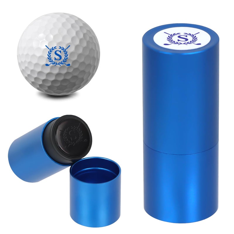 LACGO Personalized Golf Ball Stamp Name Initial Stamper for Golfers Waterproof Golfing Stamper Fathers Birthday Golf AccessoriesLetter S - Image 2