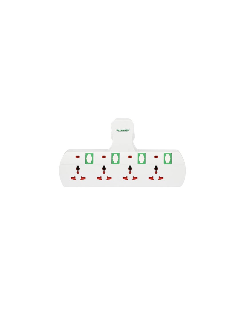Terminator 4 Way Universal T-Socket Multi Adaptor  - Image 2