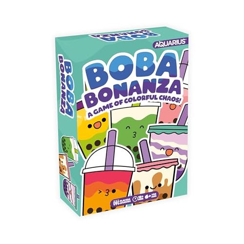 Aquarius Boba Bonanza Card Game Boba Bonanza Card Game Great Family Fun Ages 6 Officially Licensed for Fun Boba Bonanza Merchandise Collectibles - Image 1