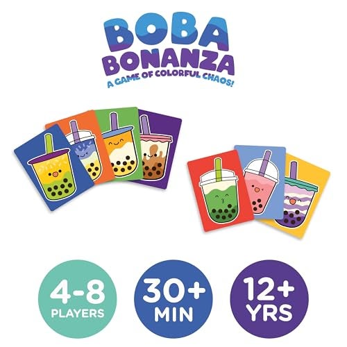 Aquarius Boba Bonanza Card Game Boba Bonanza Card Game Great Family Fun Ages 6 Officially Licensed for Fun Boba Bonanza Merchandise Collectibles - Image 5