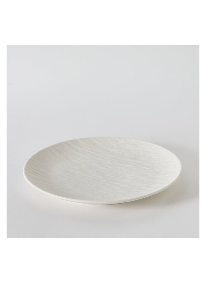 Home Box Ripple New Bone China Dinner Plate 26.8 x 3 x 26.8 cm  - Image 5