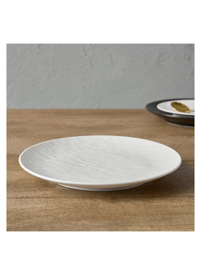 Home Box Ripple New Bone China Dinner Plate 26.8 x 3 x 26.8 cm  - Image 1