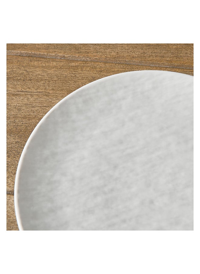 Home Box Ripple New Bone China Dinner Plate 26.8 x 3 x 26.8 cm  - Image 3