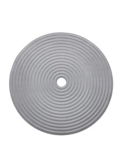Ikea Round Shower Mat - Dark Grey 