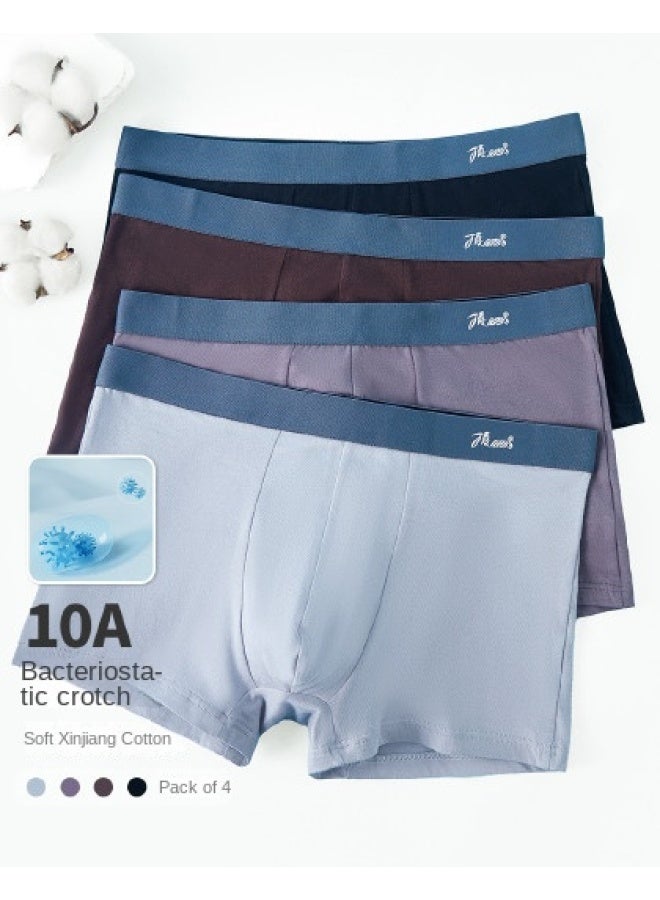 Top melon Pairs Of Men's Underwear [95% Long Staple Cotton, Antibacterial Gusset] Soft Stretch Cotton Breathable Boxer Briefs For Men - Image 1