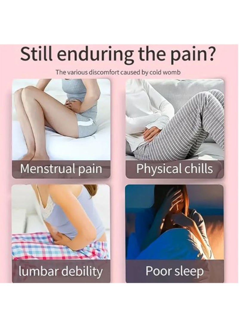 DANIM Rechargeable Smart Warm Palace Belt With Heating and vibrating Relieve Period Cramp Pain Menstrual Waist Belt for Cramp Period Care  - Image 4
