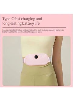 DANIM Rechargeable Smart Warm Palace Belt With Heating and vibrating Relieve Period Cramp Pain Menstrual Waist Belt for Cramp Period Care  - Image 5