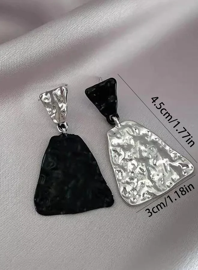 Take Two  Hammered Drop Earrings for Women | Best Price UAE