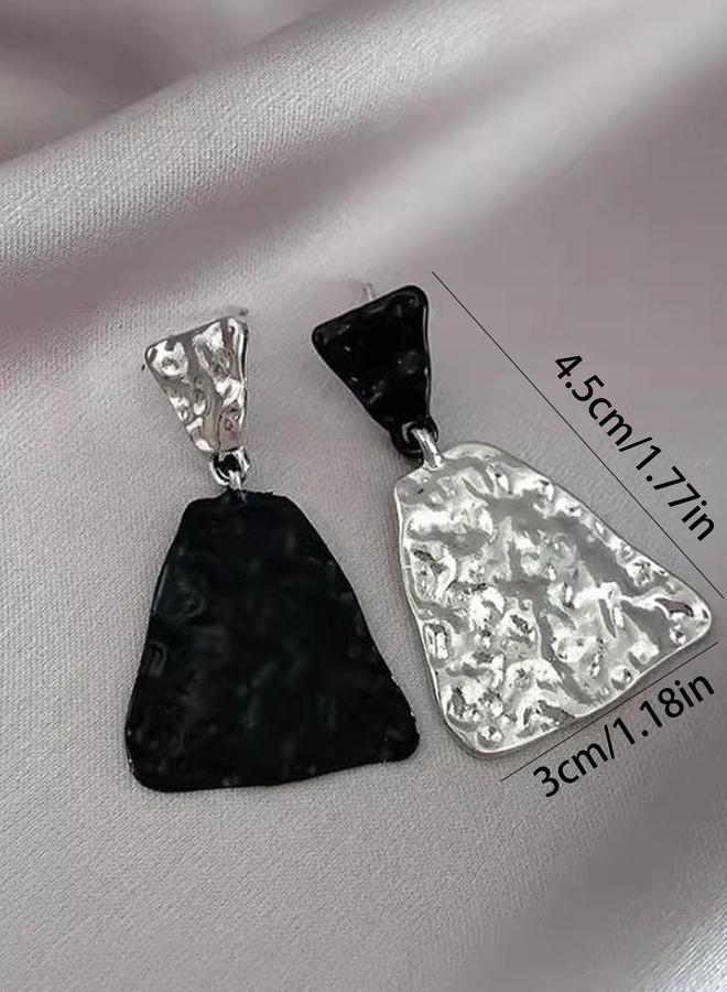 Take Two Hammered Drop Earrings - Image 5