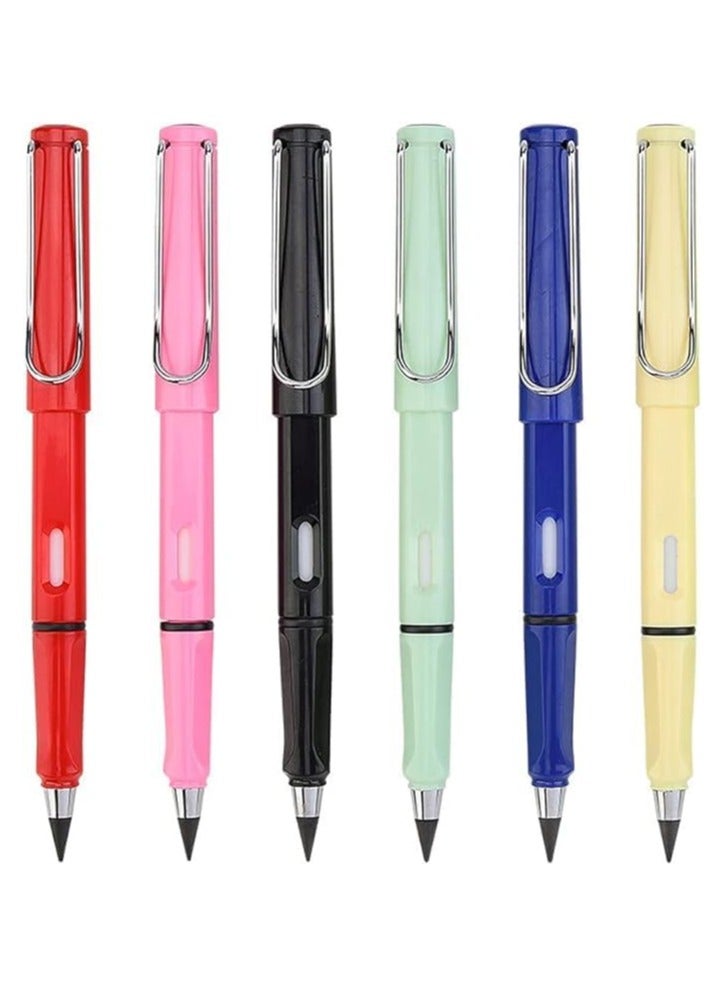 Generic Mechanical Pencil | Interesting Lightweight Inkless Infinity Writing Pen - Inkless Pencil for Home, Office and School Use General (6), the pencil comes with 3 extra interchangeable nibs.  - Image 1