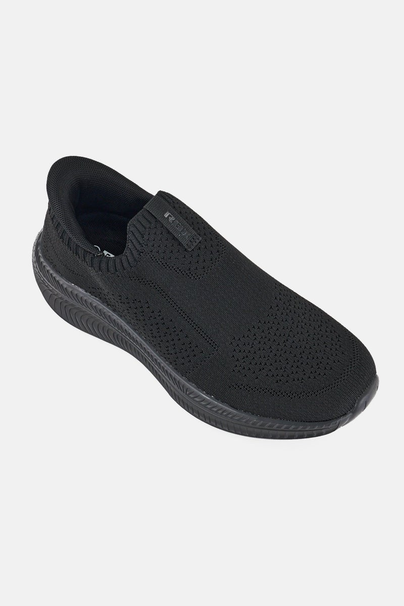 RBX Women Slip On Running Shoes, Black - Image 1