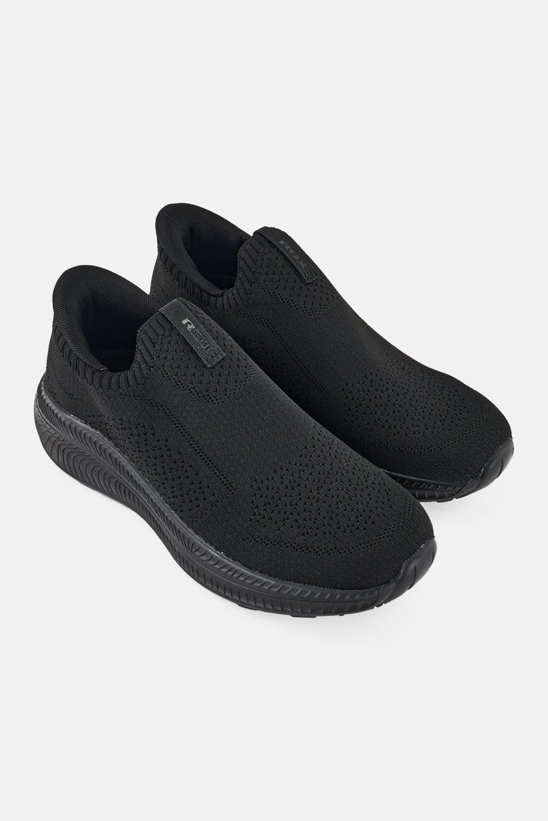 RBX Women Slip On Running Shoes, Black - Image 2