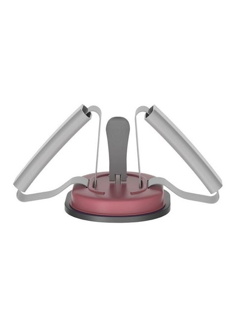 جهاز مساعد لتمارين عضلات البطن والمعدة بتصميم محمول 16x6.50x13.50سنتيمتر