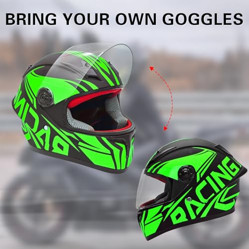SanQing Fashion Kids Motorcycle Helmets Teen Motor-Bike Scooter Biker BMX Four Wheelers Full Face Helmets Boys Girls DOT Approved - Image 5